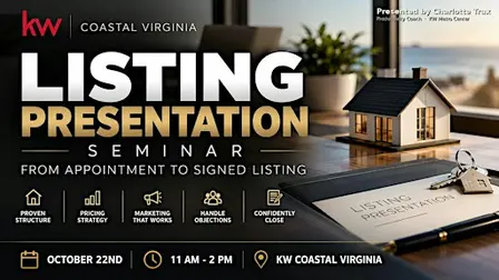 Listing Presentation Seminar — From Appointment to Signed Listing Agreement