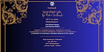 The 3rd Annual Eparchial Gala