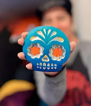 REPUJADO CALAVERAS