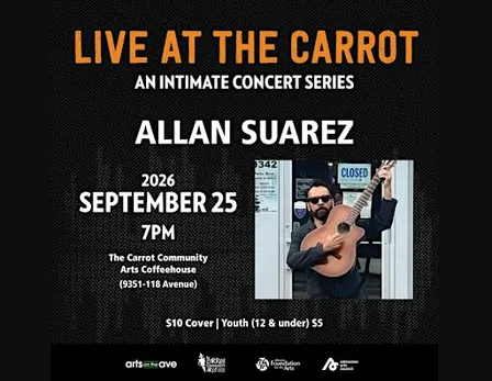 Live at the Carrot: Allan Suarez