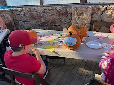 Spooky Shores & Painting Gourds