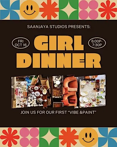 Vibe & Paint - Girl Dinner