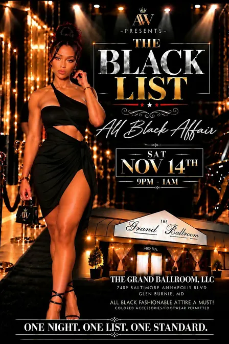 The All Black Affair • Grown Folks Weekend Getaway