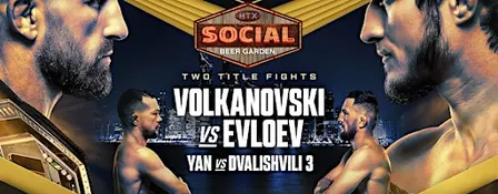 UFC 333: Volkanovski vs. Evloev