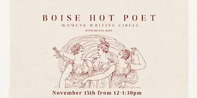 November Boise's HOT POET Women's Writing Circle