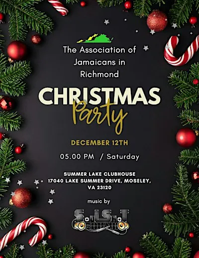Association of Jamaicans in Richmond (AJR) Christmas Party