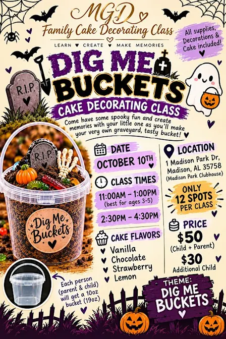 Family Cake Decorating Class