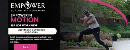 Hip-Hop Workshop I: Foundations, Musicality and Culture with Damien Slade