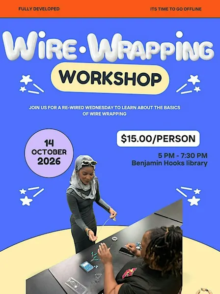 Re-Wired Wednesday: A Beginner Wire Wrapping Workshop Presented by Offline
