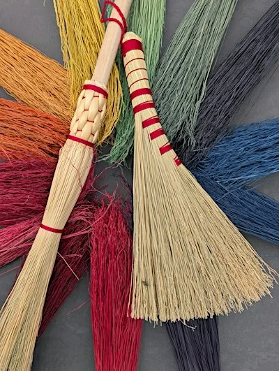 Broom making workshop
