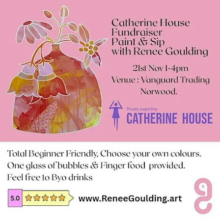 Paint & Sip with Renee Goulding hosted by Community Ambassador Trudi Case