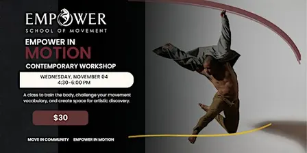 Contemporary Dance Workshop with Tristan Griffin