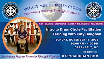 Intro to Drum Circle Facilitation Training