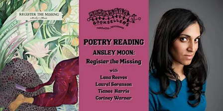 Poetry Reading: Ansley Moon & friends