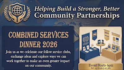Combined Club Services Dinner 2026