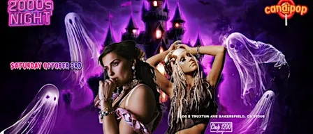 CANDIPOP 2000S NIGHT @ CLUB 1200 LOUNGE IN BAKERSFIELD SATURDAY OCT 3
