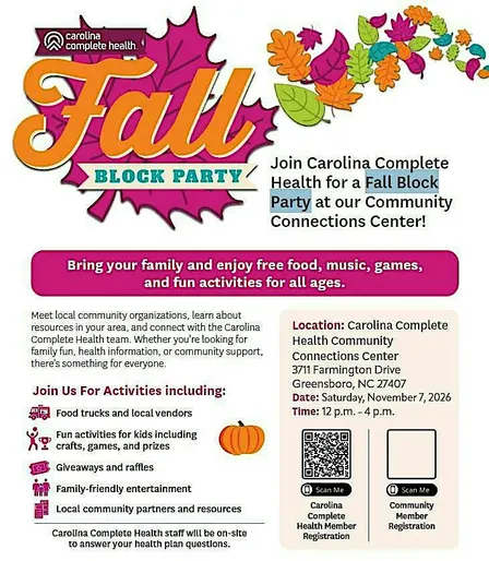 Fall Block Party