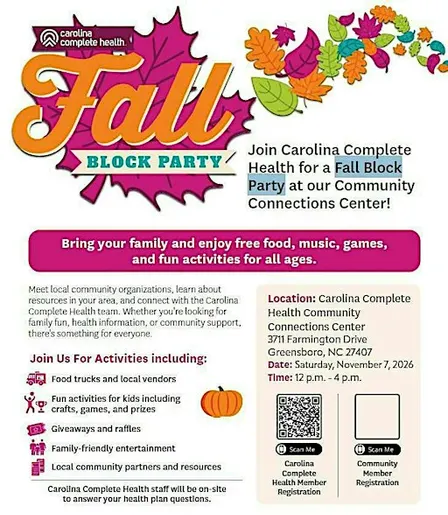 Fall Block Party