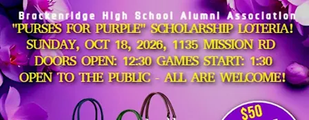Purses for Purple Scholarship Loteria
