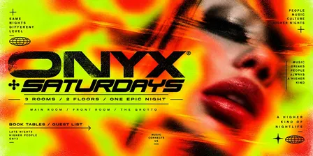 Onyx Saturdays | San Diego Event - October 10th