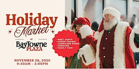 The Holiday Market in Evento East at BayTowne Plaza