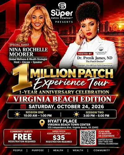 1 Million Patch Experience Tour:  Virginia Beach Edition