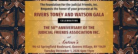 The Judicial Friends Association 50th Anniversary