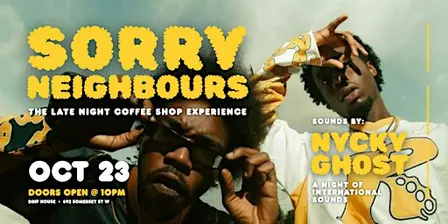 SORRY NEIGHBOURS: JERSEY PARTY, INTERNATIONAL SOUNDS