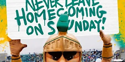 Never Leave Homecoming on Sunday - The Spartan Trap n Brunch Day Party