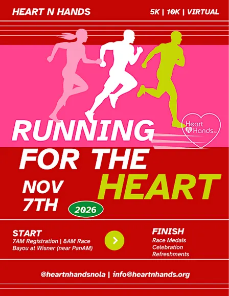 Heart N Hands "Running for the HEART" 5K/10K SPONSORSHIP