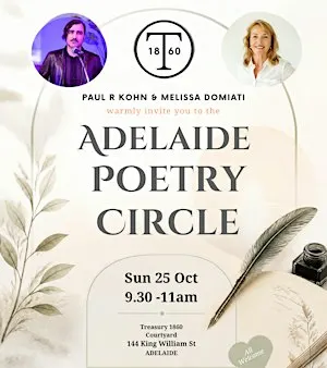 ✨️✍️ Poetry in the Courtyard - Adelaide Poetry Circle✨✍️