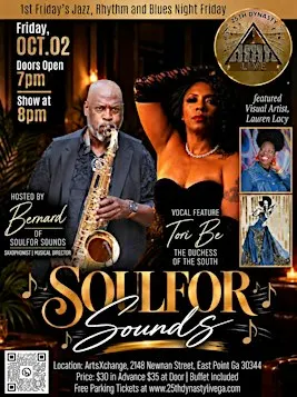 25th Dynasty LIVE 1st Friday's Jazz Rhythm And Blues Night