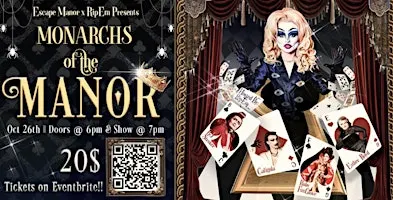 Monarchs Of The Manor - Halloween Drag At Manor Lounge