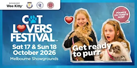 Cat Lovers Festival, Melbourne 2026