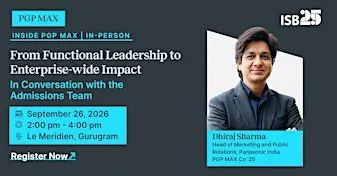 Inside PGP MAX: Meet Our Admissions Team in Delhi NCR