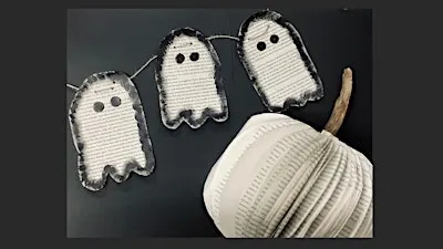 Get Crafty with Halloween Recycled Book Decorations - Woodcroft Library