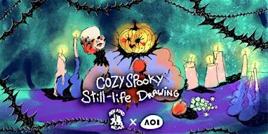 Cozy Spooky Still-Life Drawing / Berlin Illustrator Meet up - Pen & Bear