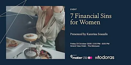 7 Financial Sins for Women - Brisbane