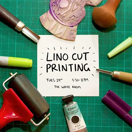 Learn Lino Printing with Sarah!