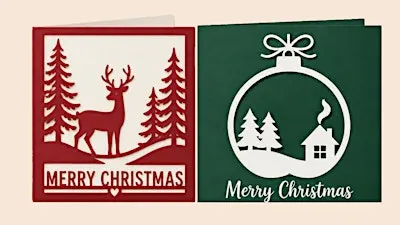 Come and Try: Christmas Cards and Cricut Pen -Woodcroft Library