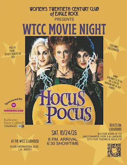 WTCC Movie Night: Hocus Pocus
