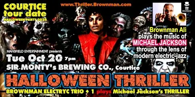 Brownman's HALLOWEEN THRILLER (Courtice) 2026 - MJ as electric-jazz, 7pm