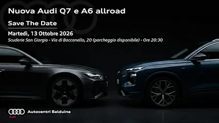 Evento Nuova Audi Q7 e Nuova Audi A6 allroad
