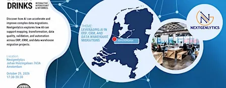 DAMA Drinks Amsterdam, hosted by DAMA NL Friend Nextgenlytics