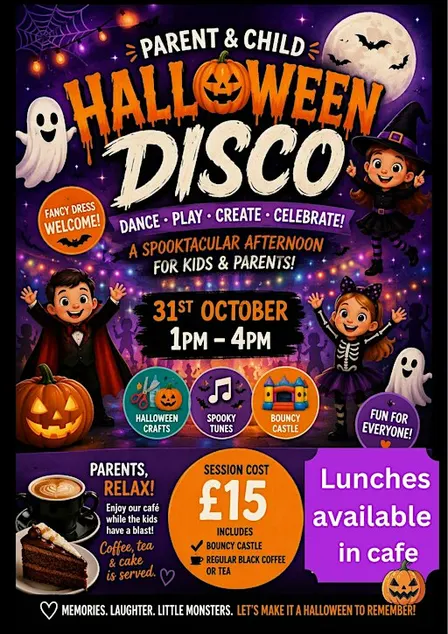 Halloween Disco for Kids with Parents