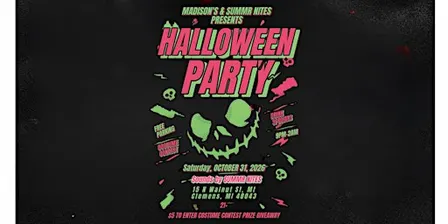 MADISON’S & SUMMR NITES PRESENTS: HALLOWEEN PARTY