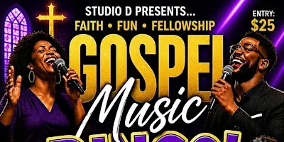 Gospel Music Bingo