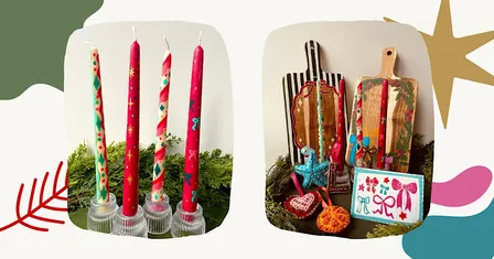 Christmas Candle painting