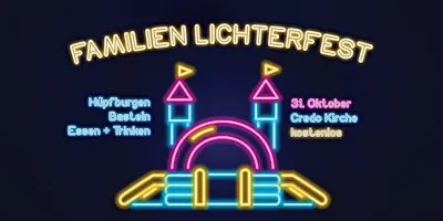 Familien-Lichterfest (für Kinder unter 6 Jahren)