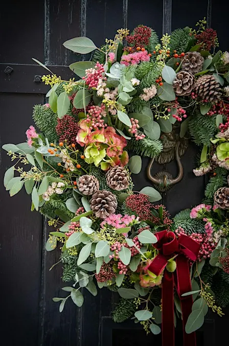 Christmas Wreath Workshop (pm) in Partnership with Moutan Flowers